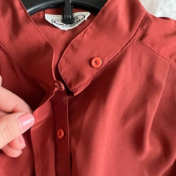 Campus Casuals Women blouse sz Xs - Picture 4 of 7